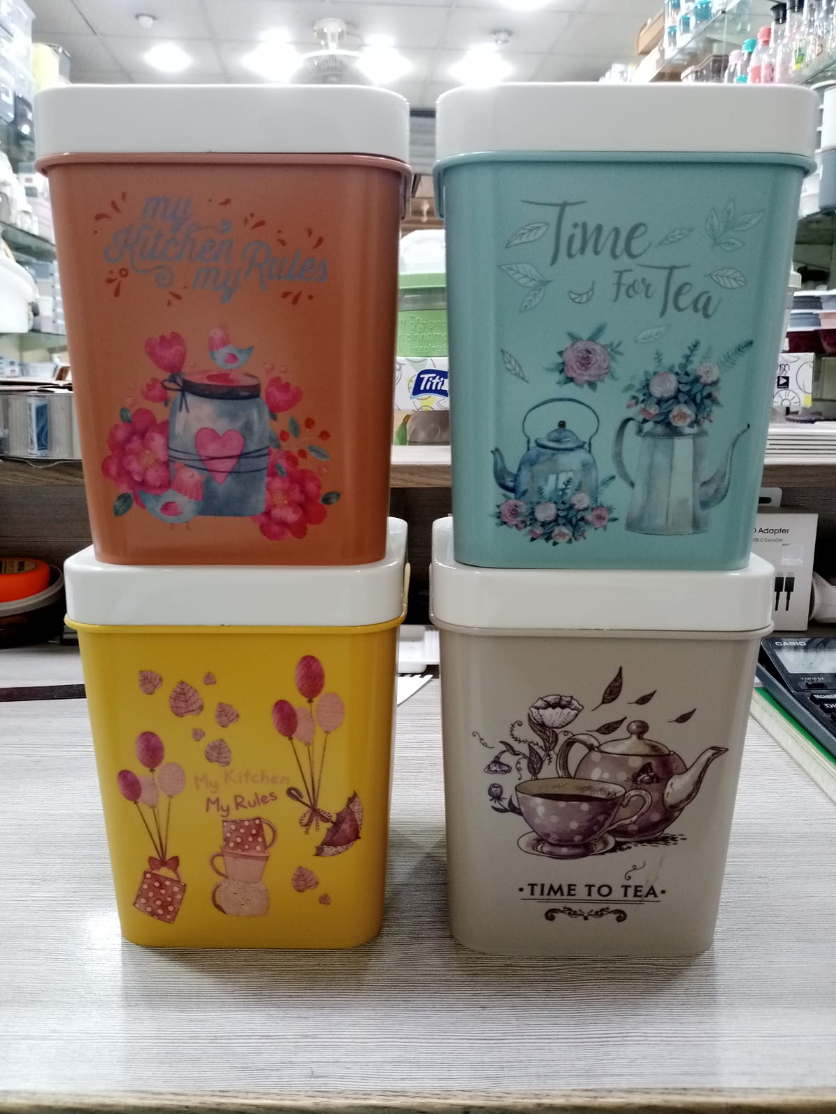 Zidello Premium Acrylic Storage Jar – Elegant and Functional Storage Solution